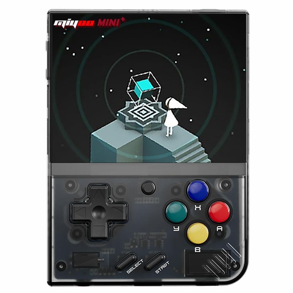 Mini Plus Retro Gaming Console With Portable Case, Handheld Game Console With 3000Mah Battery 3.8'' Ips Screen, Compatible With