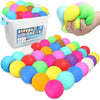 40Pcs Stress Balls Bulk for Kids and mature-themed Slow Rising Stress Balls Fidget Toys Stretchy Dough Balls Stress Relief Squish Balls Sensory Squishy Ball for Classroom Prize Goodie Bag Stuffers