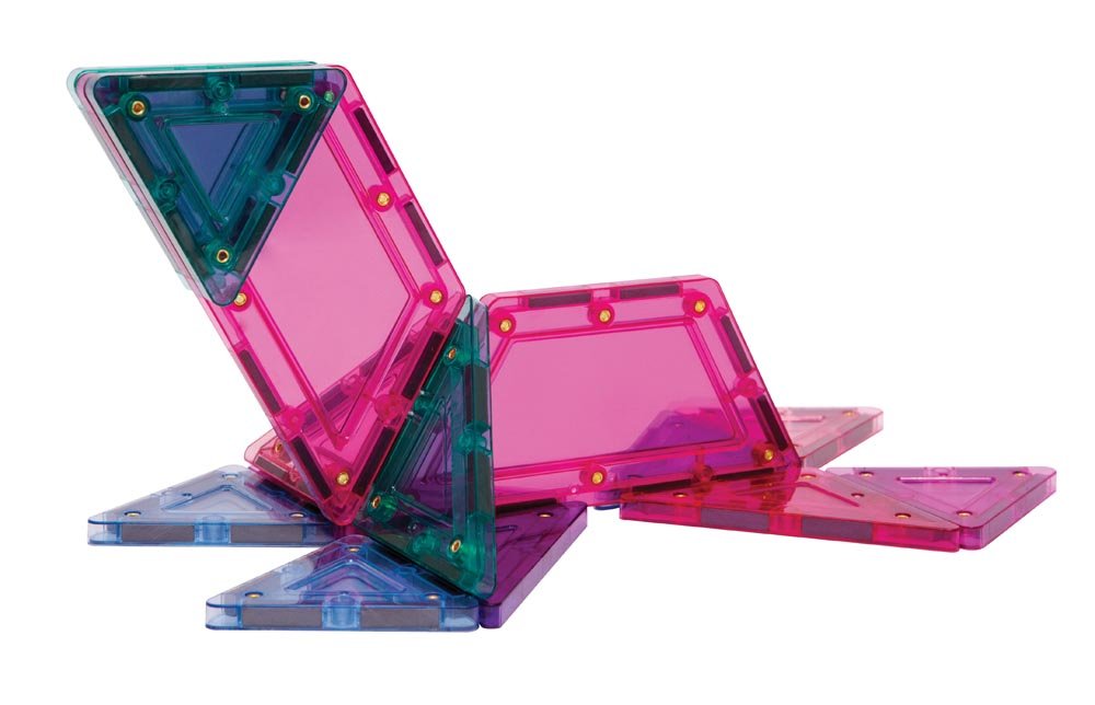 Tileblox Inspire (42 Piece) Set Magnetic Building Blocks, Educational Magnetic Tiles Kit , Magnetic Construction Stem Toy Set