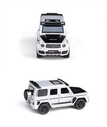 Tianmei 1:32 Suv Kids Toys Die-Cast Alloy Metal Car Model Collection Children Play Vehicle (Bbs - White)
