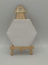 Festiko Medium Canvas Set Painting Craft Drawing Easel Gift 21cm*11cm(Pack of 1) (White)