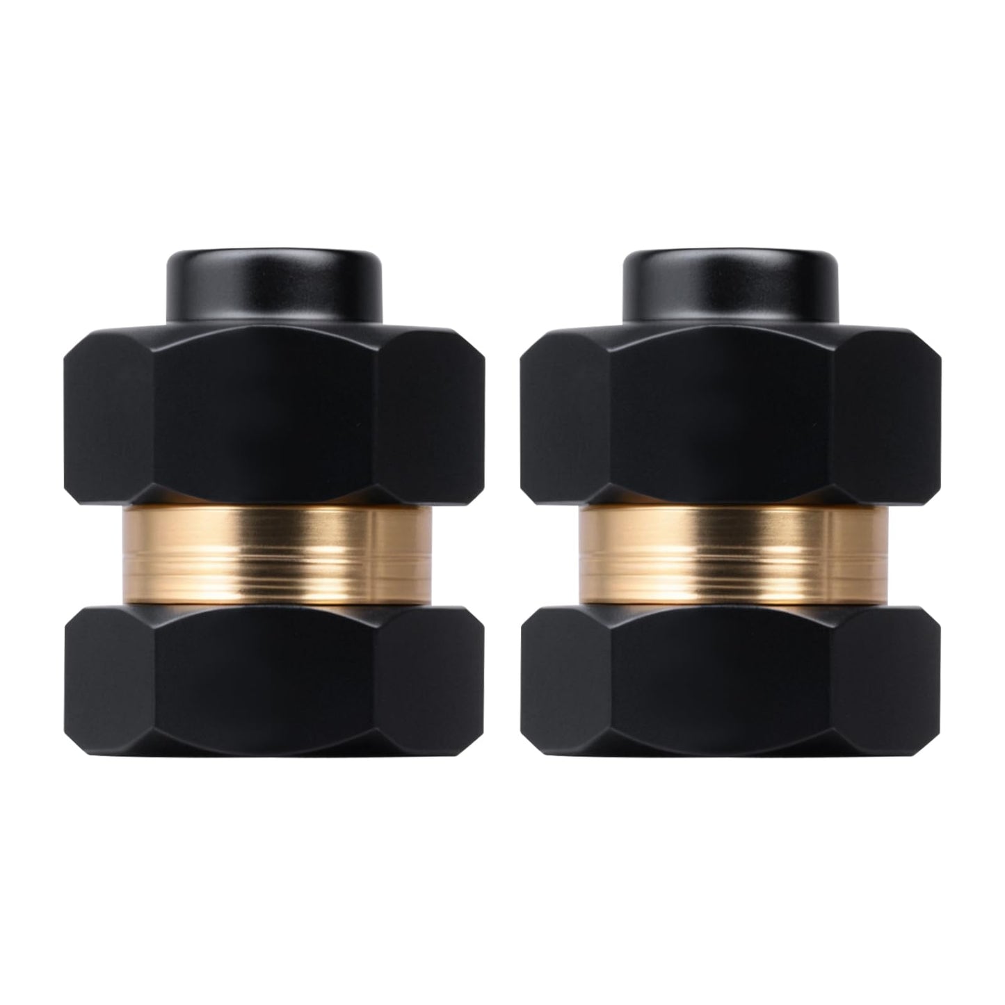 4 Pieces Brass Extended Wheel Hubs 7 mm Hex Spacers for Axial SCX24 1/24 RC Crawler Upgrades Parts & Locknuts Wrench Tool SCX24