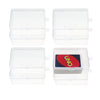 Plastic Uno Card Case Holder Designed For 112Pcs Classic Mattel Uno Card Game, High Capacity Playing Card Case Box Storage (No Cards) (Set Of 8)