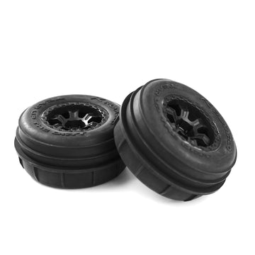 Riaario Mini 1/10 Rc Truck Sand Digging Tire Set (4Pcs)