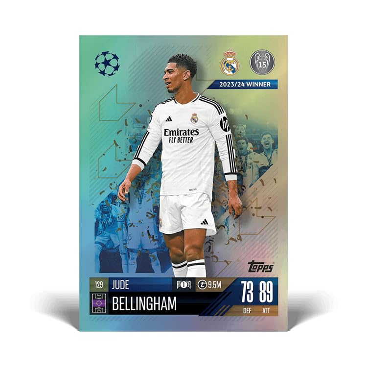 Topps Eco Pack Match Attax Cards Ucl 24-25