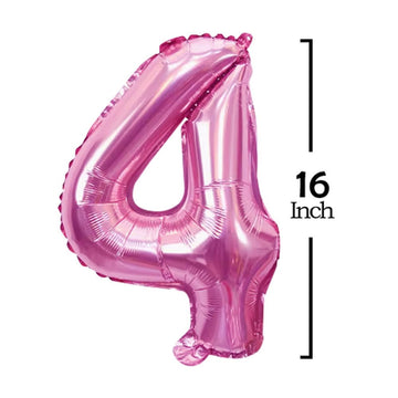 Goer 2025 Foil Number Balloons For 2025 New Year Eve Festival Party Supplies Graduation Decorations (Hot Pink,16 Inch)