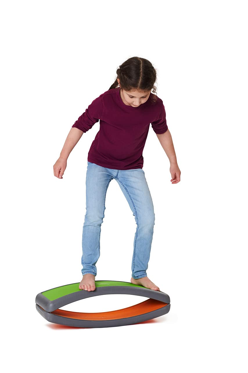 Gonge Arches - Kids Multipurpose Motor Skills, Balance, And Coordination Skills Course With Seesaw, Set Of 3 Arches – Vibrant
