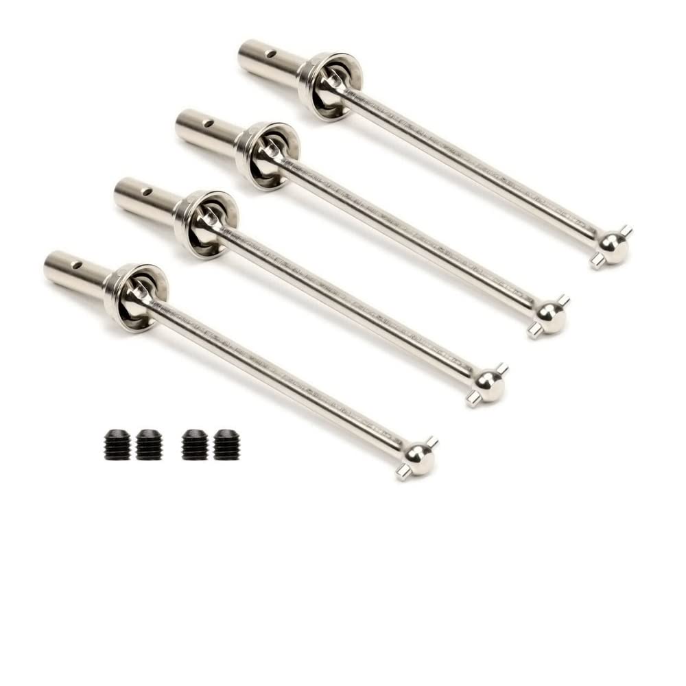 Steel Front Rear CVD Driveshaft & 17mm Wheel Hex Hub Nuts for Arrma 1/8 Kraton 6s Drive Shaft 1/8 Outcast Notorious 6S BLX Upgra