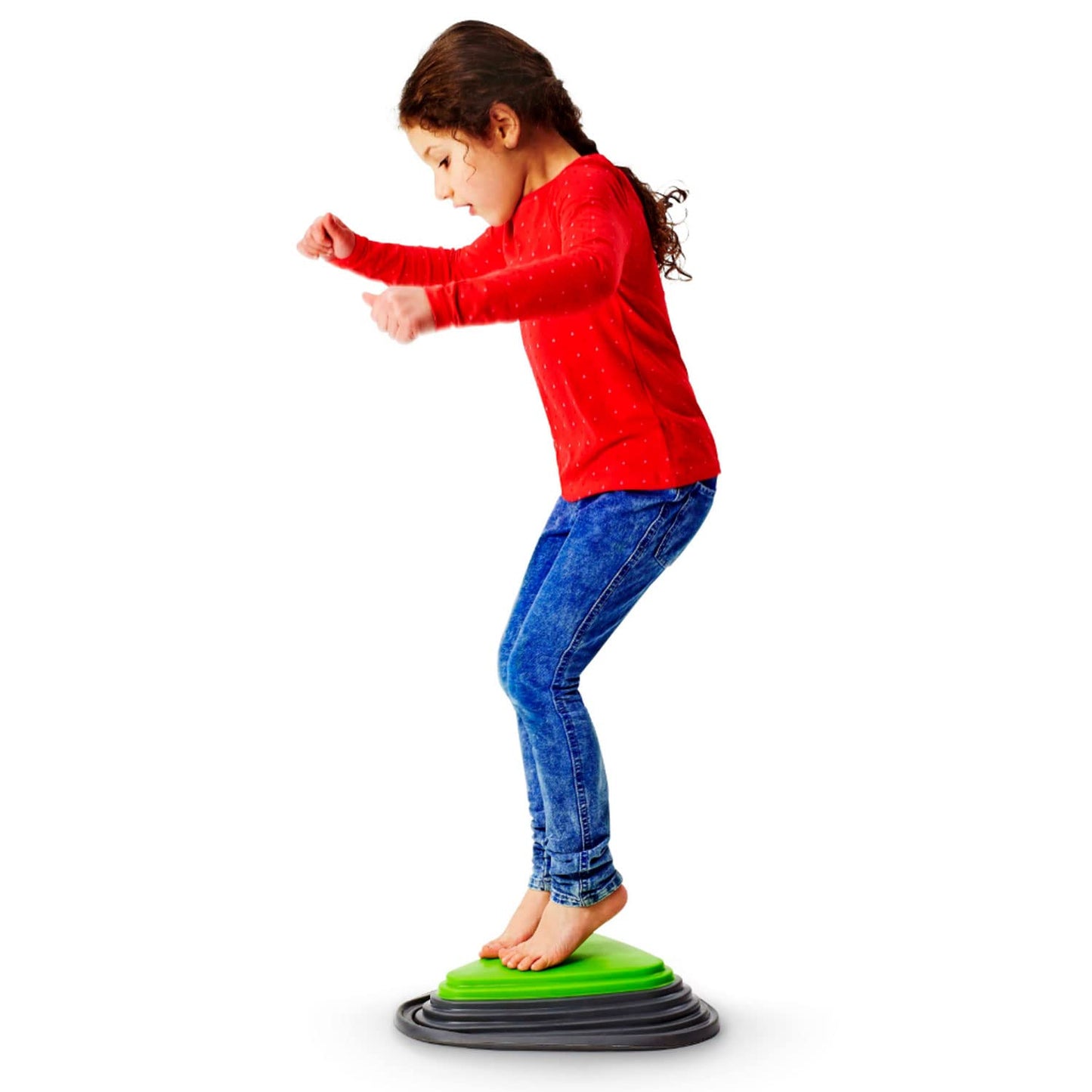 Gonge Bouncing River Stepping Stone - Motor Skills Activity For Toddlers And Kids. Non-Slip Rubber Edges For Safe Active Play Wi