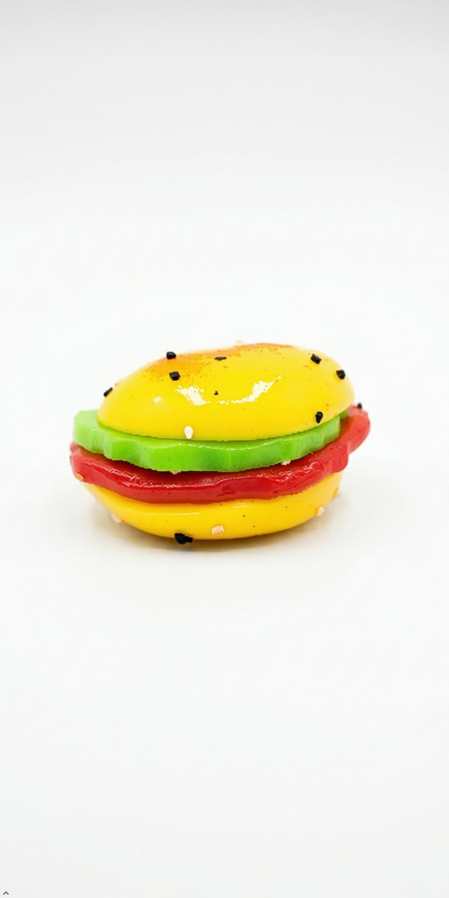 KIDAANA Slime Burger DIY Jelly Putty Container Cute Hamburger Squishy Fidget Toy Play Dough Set Fast Food Sensory Stress Relie
