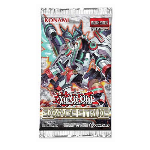 Yu-Gi-Oh! Konssbb Savage Strike Booster Packet