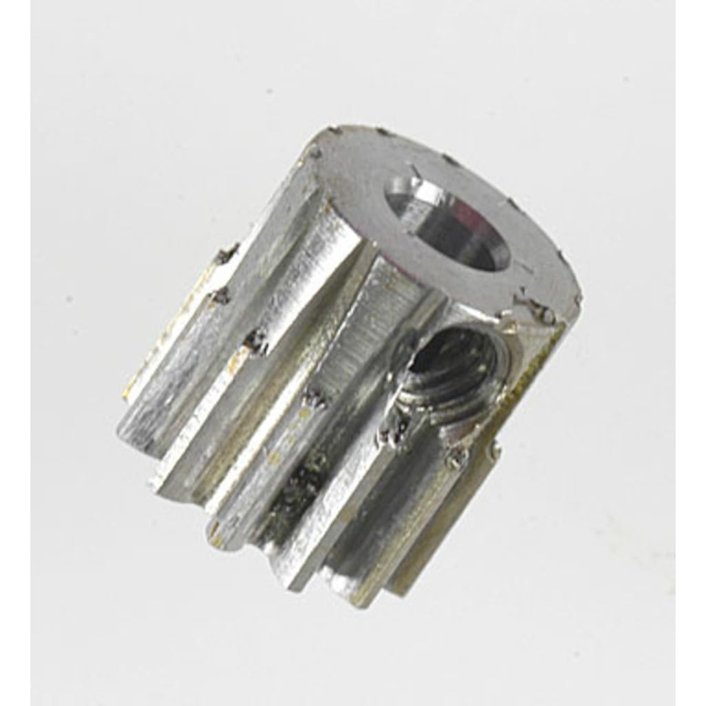 Robinson Racing 1112 Steel Alloy Motor Pinion Gear, 1/8'' Bore, 6 Mod Pitch, 12 Tooth