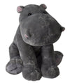 The Petting Zoo Hippo Plush Toy, 12 Inch Gray Stuffed Animal, Model 415444, Perfect Gift for Kids