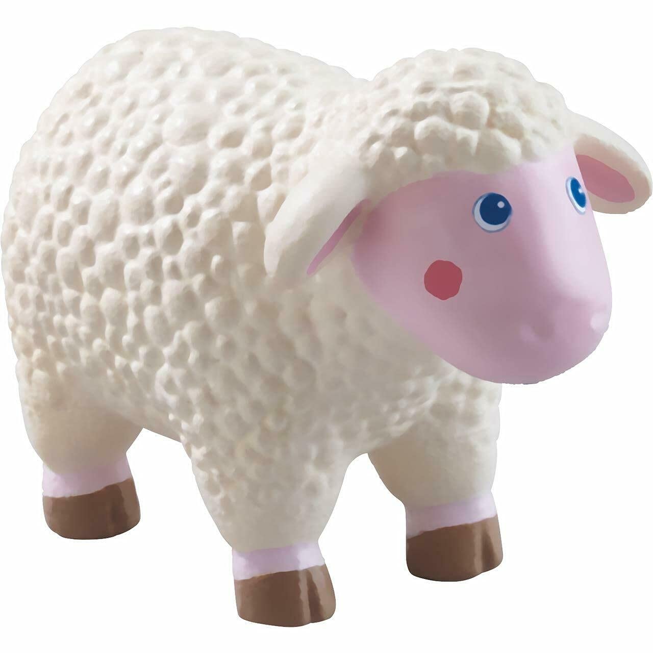 Haba Little Friends Sheep - 3.5' Farm Animal Toy Figure