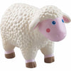 HABA Little Friends Sheep Figure - 3.5" Farm Animal Toy - Multi-Color, Plastic, Model 302984