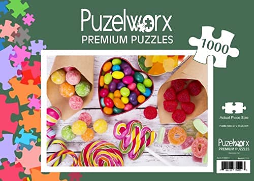 Puzelworx 1000 Piece Jigsaw Puzzle Educational Puzzle Family Game Gift For Adults And Kids
