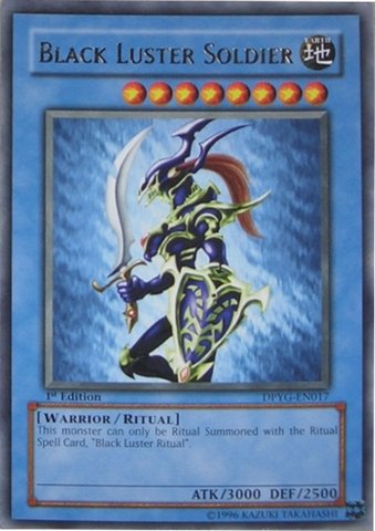 Yu-Gi-Oh! - Black Luster Soldier (Dpyg-En017) - Duelist Pack Yugi Moto - Unlimited Edition - Rare