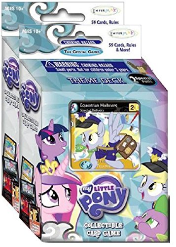 My Little Pony - Collectible Card Game - The Crystal Games - Set Of 2 Theme Decks
