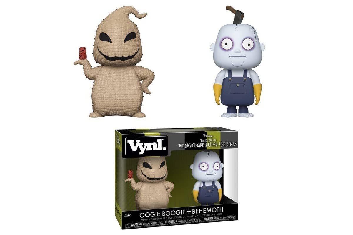 Funko Vynl: Nightmare Before Christmas - Oogie Boogie And Behemoth Collectible Figure, Multicolor