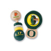 Babyfanatic Wood Rattle 2 Pack - Ncaa Oregon Ducks - Officially Licensed Baby Toy Set