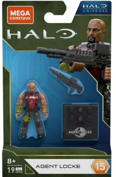 Mega Construx Halo Heroes Series 15 Complete Set Of 5 Buildable Action Figures