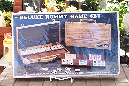 Deluxe Rummy With Wooden Racks In Attache Case