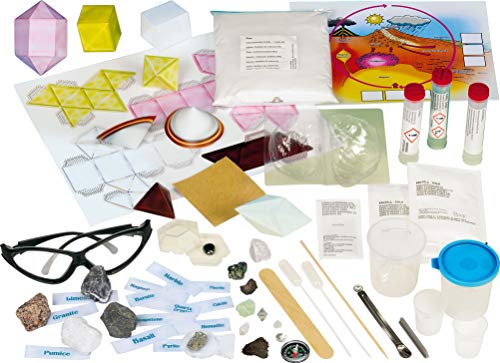 Thames & Kosmos Kids First Crystals Science Kit - Intro to Geology & Mineralogy, Model 642113, Plastic, Perfect for Early Learners
