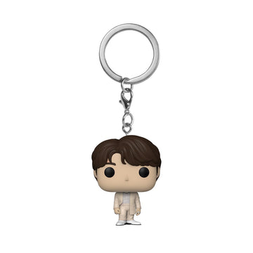 Funko Pop! Keychain: Bts - Jin Novelty Keyring - Collectable Mini Figure - Stocking Filler - Gift Idea - Official Merchandise -
