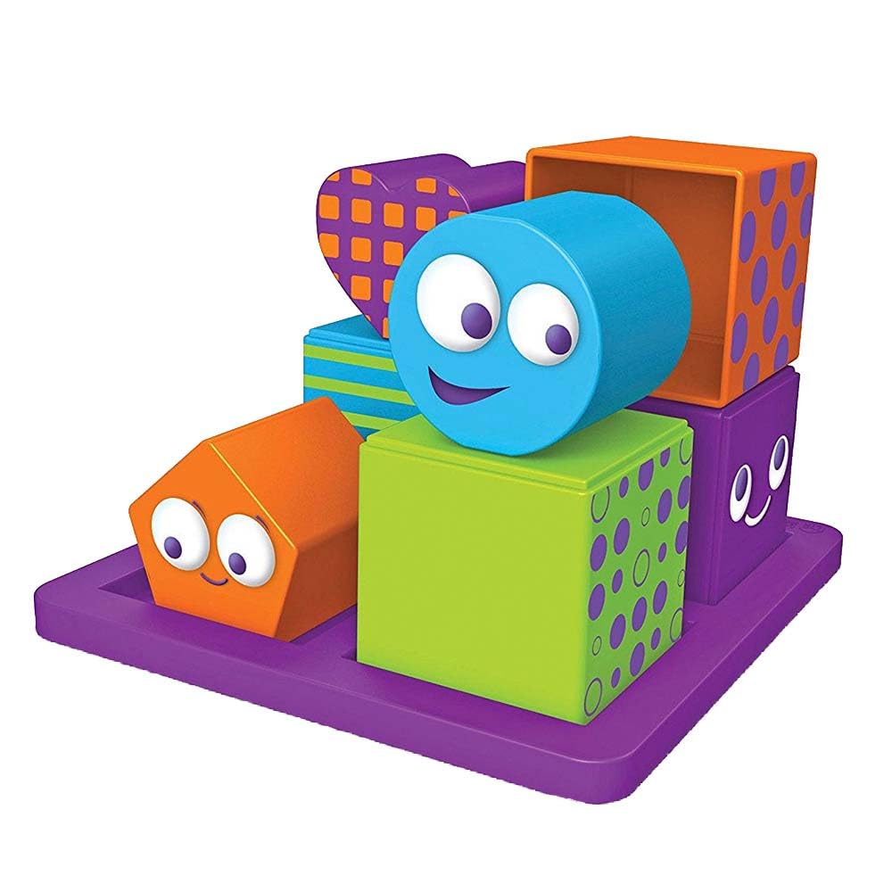 Learning Resources Mental Blox Jr. Early Logic Game - 8 Pieces, Ages 4+ Educational Games For Kids, Brain Teaser Games And Puzzl