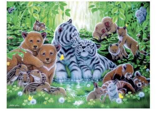 Ceaco - Kentaro - Animal Forest - 750 Piece Jigsaw Puzzle
