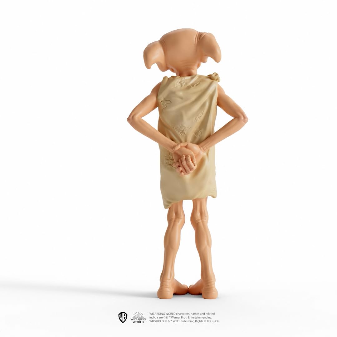 Schleich Dobby Figurine - 3.5 x 3 x 8 cm - Multi - PVC - Model 13985 - Harry Potter Collectible