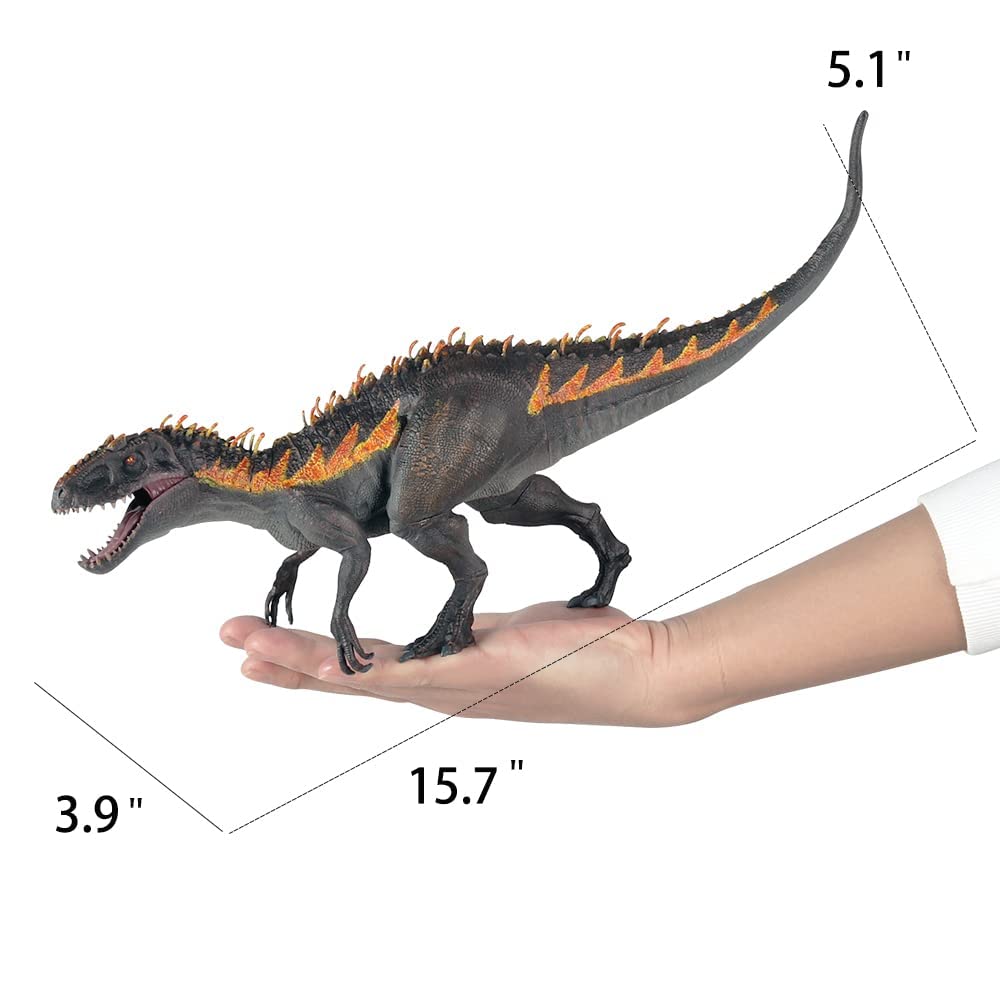 Jr Park Large Realistic Tyrannosaurus Rex Toy, 15.7 Inch T-Rex Dinosaur Colletion, Kids' Play Dinosaur & Prehistoric Creature Fi