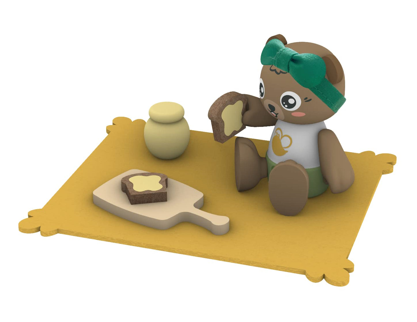 Hape Honey Bees Picnic, Green Planet Explorers | Educational Bee And Beehive Toy, For Kids Ages 3+ Years
