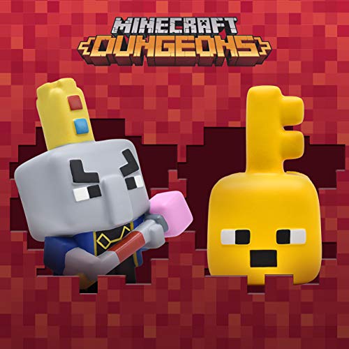 Just Toys Llc Minecraft Dungeons Key Golem Mega Squishme