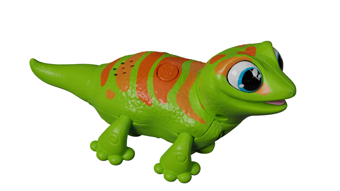 Goliath Animagic Let'S Go Gecko Green - Motorized Movement, Over 50 Lights And Sounds - Ages 5 And Up