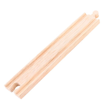 Bigjigs Rail Long Straights (Pack Of 4) - Other Major Wooden Rail Brands Are Compatible