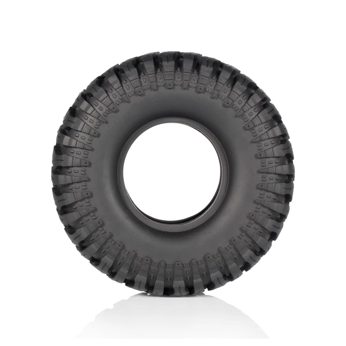 4Pcs Rubber 114X42Mm 1/10 Rc Crawler 1.9 Tires With Foam Inserts For Gen7 Gen8 Scx10 Trx4 Upgrades (B-114X42Mm)
