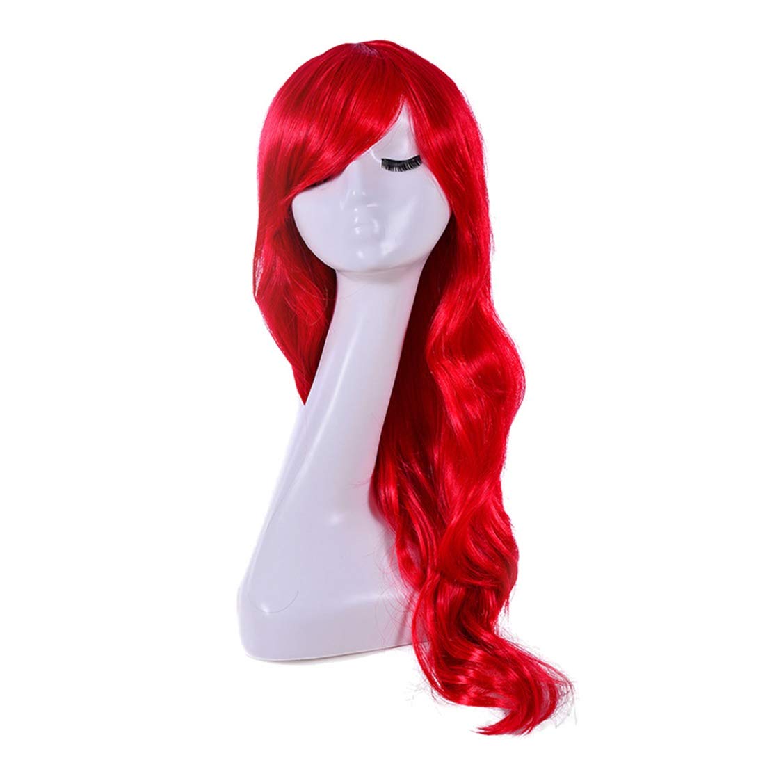 Joy Join Little Girls Princess Mermaid Costume Red Wigs For Little Girls Birthday,Halloween,Christmas Party