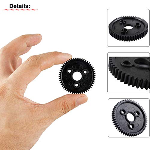 54T 0.8 32 Pitch Spur (3pcs) Compatible with Traxxas Gear Slash Stampede 4x4 VXL Rally VXL