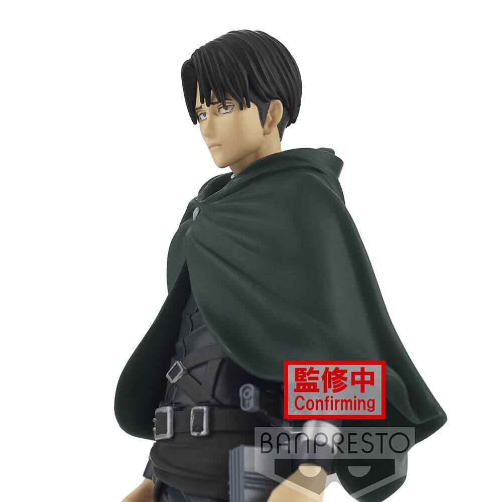 Banpresto - Attack On Titan - The Final Season Levi Figure 6 Inch
