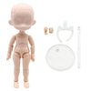 Niannyyhouse Dod 13Cm Doll Action Figures Body Suitable For 1/12 Bjd Dolls Head Dress Up (Peach Pink-Standard Package B)