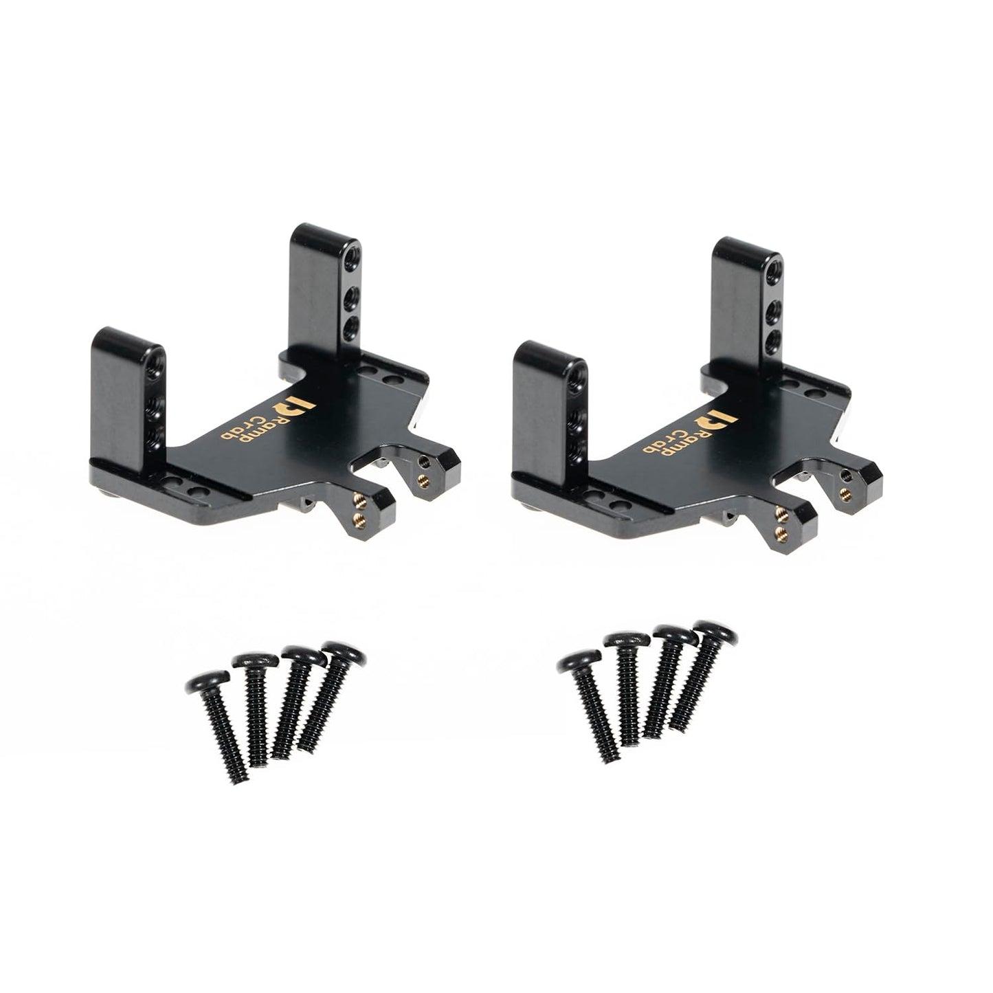 Rampcrab Servo Mount Bracket For Scx24 Ax24, Adjustable Mount For 1/24 Rc Car Steering Servo, Upgrade Parts For Axial Ax24 Scx24