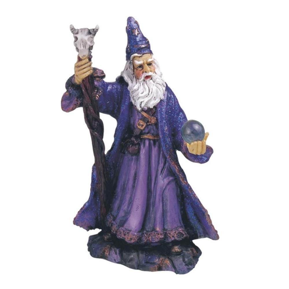 Stealstreet Ss-G-71155 Wizard Magician Collectible Fantasy Decoration Figurine Statue Model, Multicolor