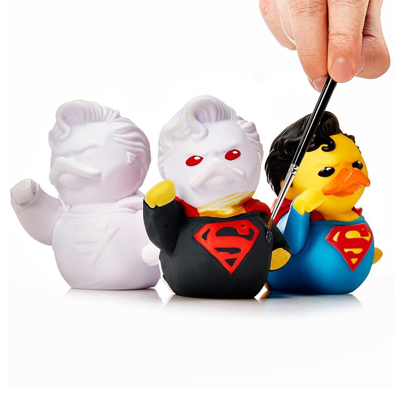 Tubbz Diy: Dc Comics - Superman Custom Cosplaying Rubber Duck Figure