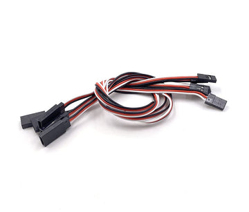 Aliotech 300mm Remote Control Servo Extension Cord Cable Male to Female Servo Extension Lead Wire Cable for RC JR Futaba RC Car
