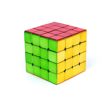 Liangcuber Cyclone Boys 4X4 Speed Cube Mirror Reflective,Magnetic 4X4 Speed Cube Stickerless Shiny Cube