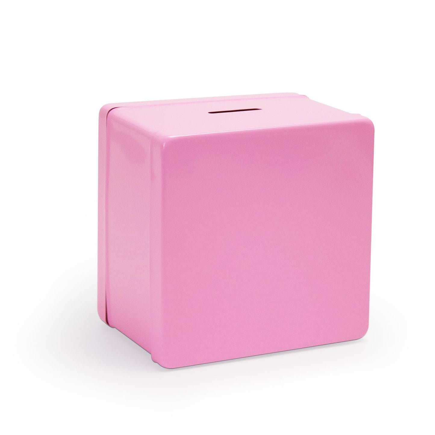 Kids' Mkid Safe Piggy Bank, Metal Safe With Key, Money Saving Box For Children, Boys Girls Best Giftoney Banks (Pink, Small)