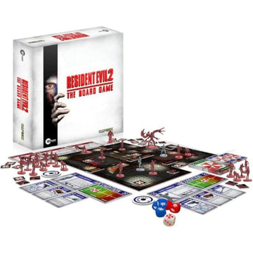 Steamforged Games Resident Evil 2 Board Game - Small, Cardboard, Mixed Colours, Model SFRE2-001