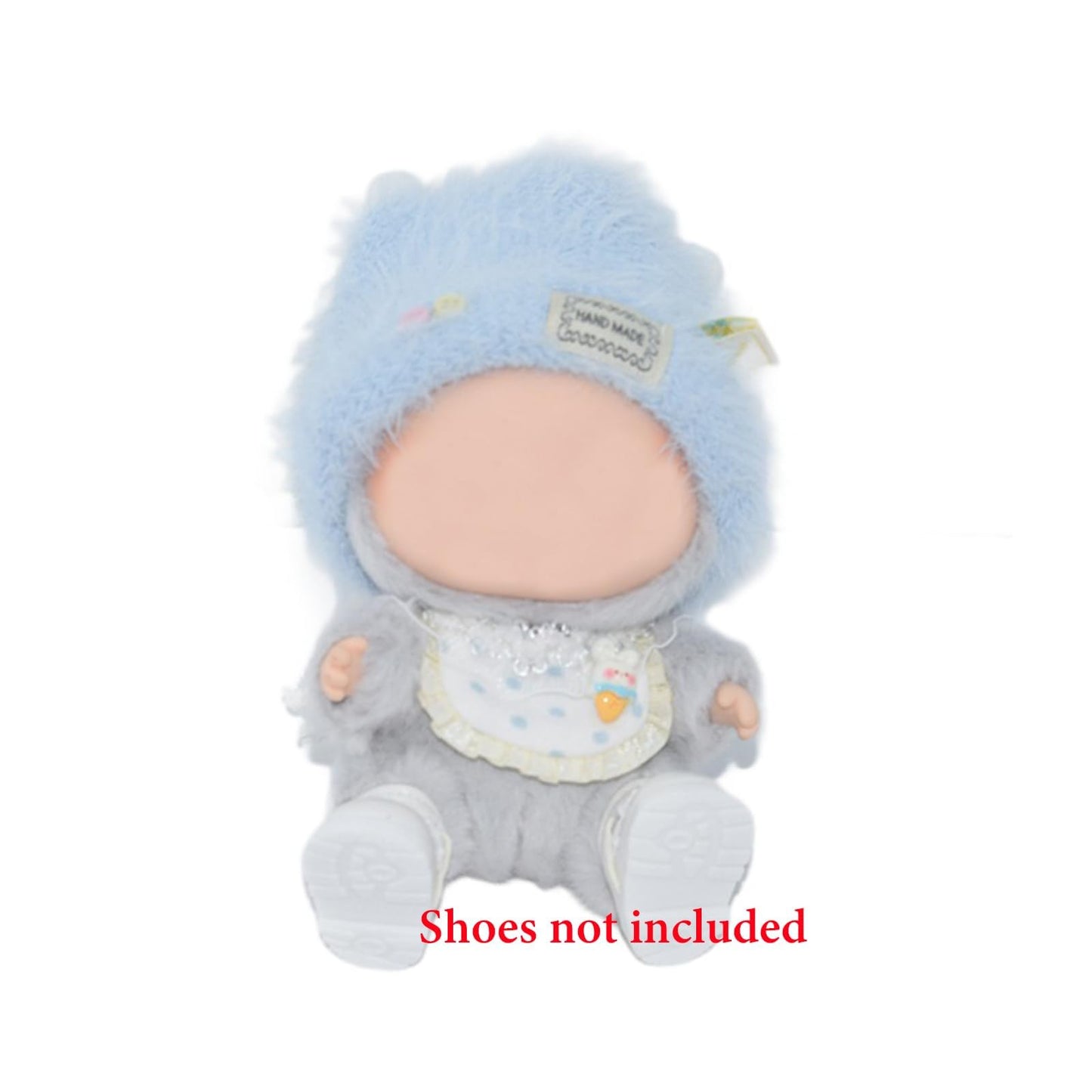 Clothes for Doll(NO Doll Included) 15/17cm Doll Clothes Set for Doll Outfit Accessories for Doll Blue Hat