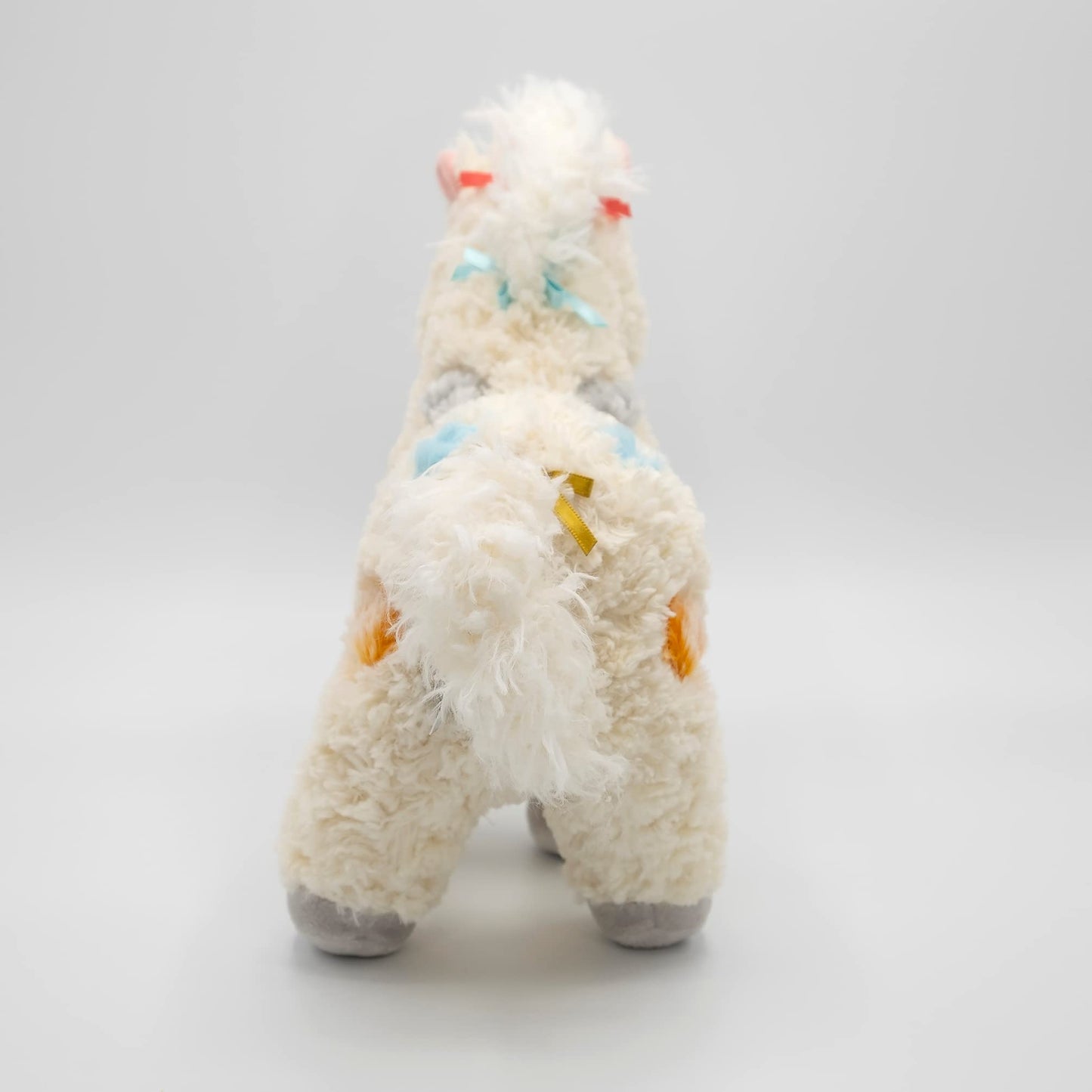 Mary Meyer FabFuzz Calliope Pony Soft Toy - Creamy White, Pinks, Orange, Teal, Grey, Silicone, Model 55790, Ages 1 Month to 16+